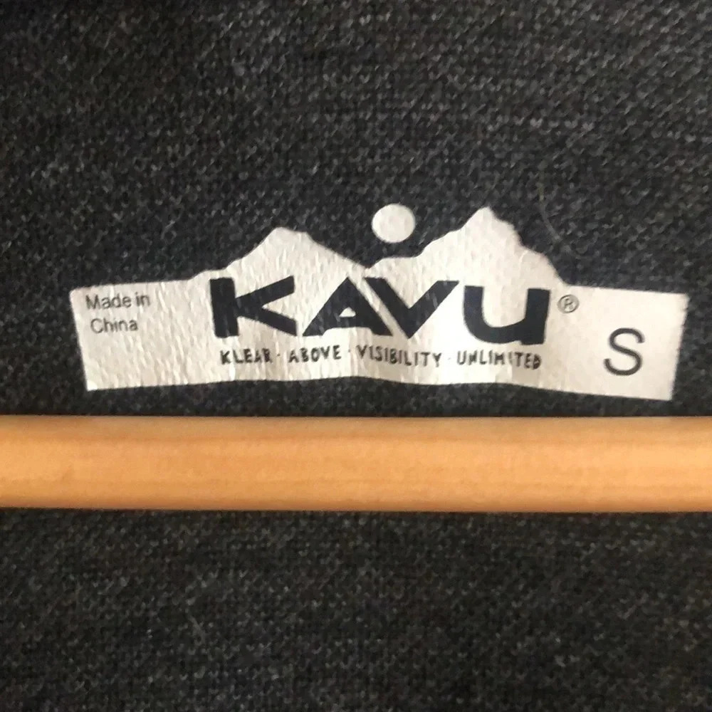 Kavu women’s long sleeve black and grey dress - Picture 5 of 8